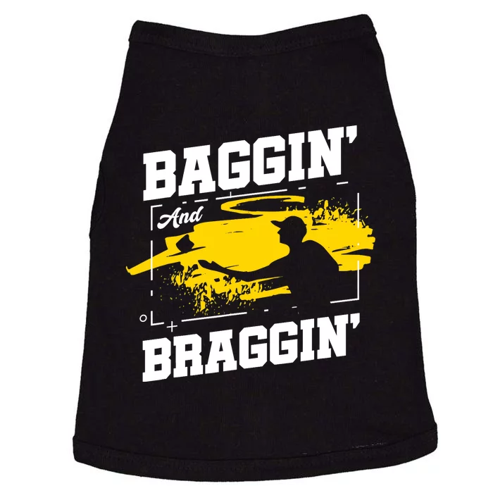 Baggin´ And Braggin´ | Bean Bag Toss | Cornhole Player Doggie Tank