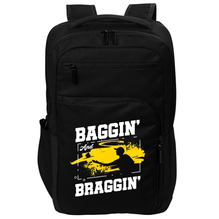 Baggin´ And Braggin´ | Bean Bag Toss | Cornhole Player Impact Tech Backpack