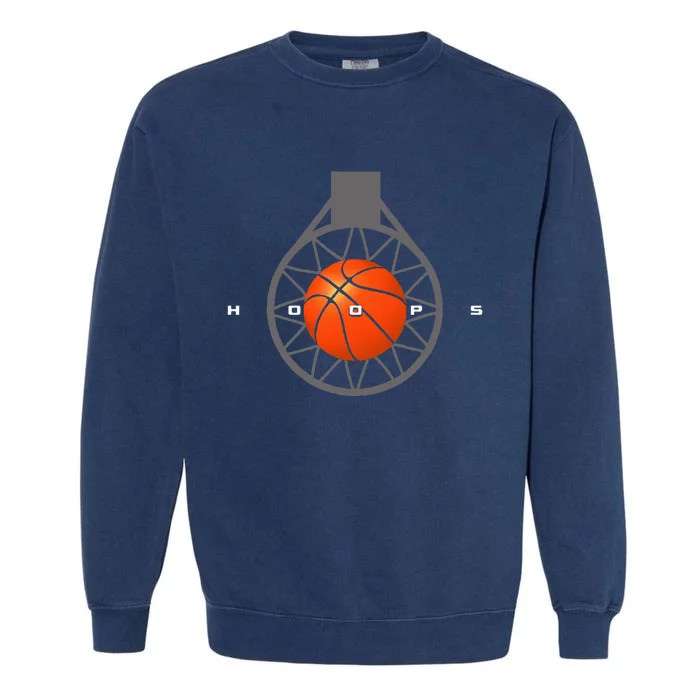 Basketball Apparel Basketball Garment-Dyed Sweatshirt