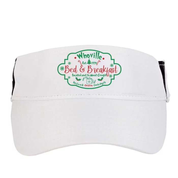 Bed And Breakfast Christmas Adult Drive Performance Visor