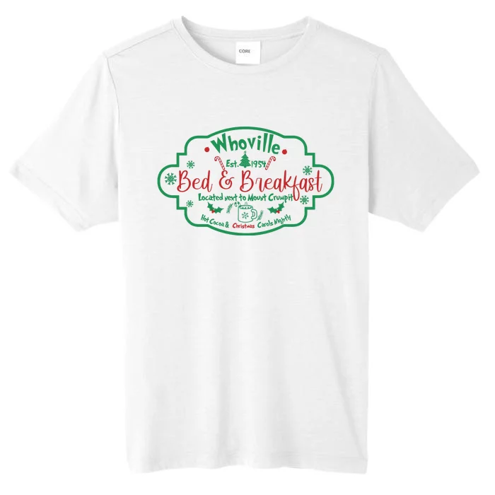 Bed And Breakfast Christmas ChromaSoft Performance T-Shirt