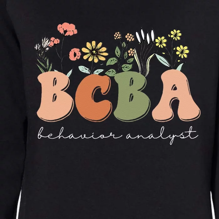 Behavior Analyst BCBA Behavior Therapist ABA Therapist RBT Womens California Wash Sweatshirt