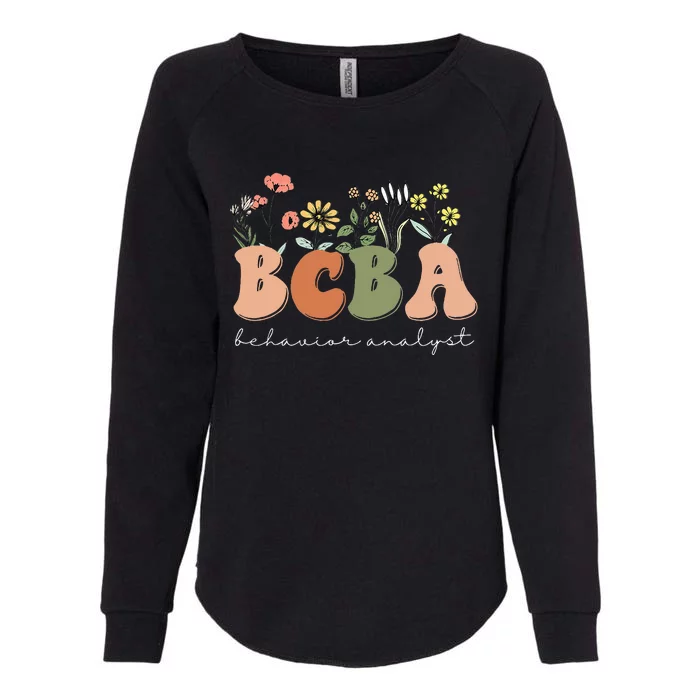 Behavior Analyst BCBA Behavior Therapist ABA Therapist RBT Womens California Wash Sweatshirt