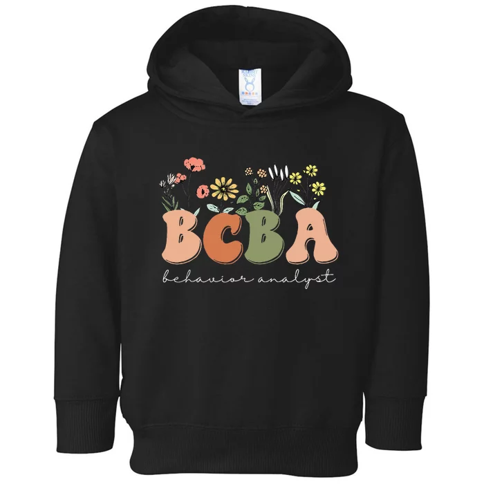 Behavior Analyst BCBA Behavior Therapist ABA Therapist RBT Toddler Hoodie