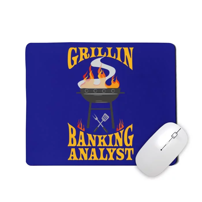 Banking Analyst Bbq Grill Smoker And Barbecue Chef Funny Gift Mousepad