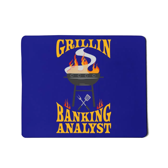 Banking Analyst Bbq Grill Smoker And Barbecue Chef Funny Gift Mousepad