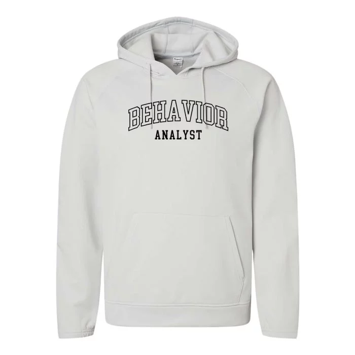 Behavior Analyst Behavior Analysis Diagnosing Behaviorism Performance Fleece Hoodie