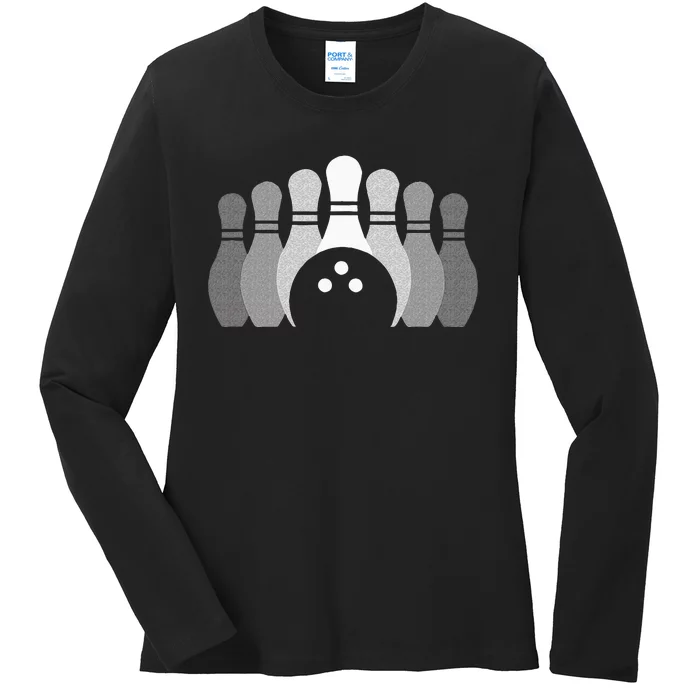 Bowling Apparel Bowling Ladies Long Sleeve Shirt