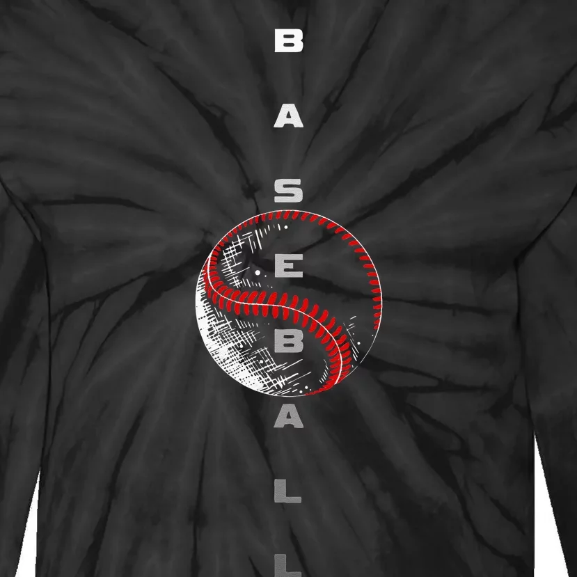 Baseball Apparel Baseball Tie-Dye Long Sleeve Shirt