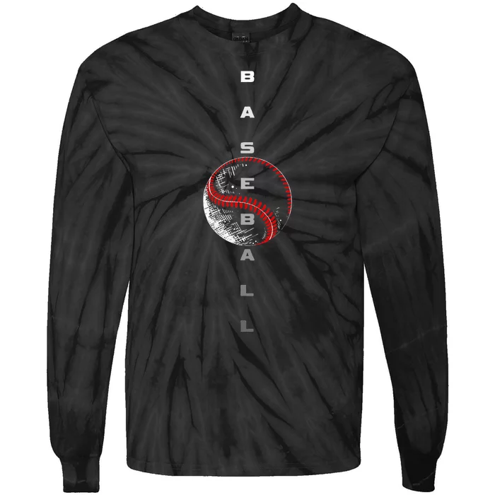 Baseball Apparel Baseball Tie-Dye Long Sleeve Shirt