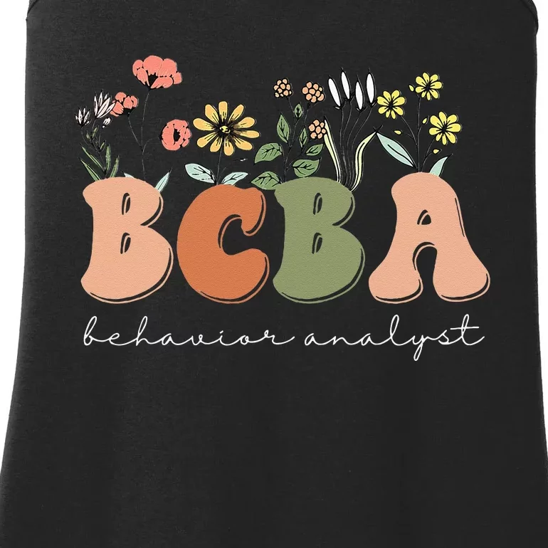 Behavior Analyst BCBA Behavior Therapist ABA Therapist RBT Ladies Essential Tank