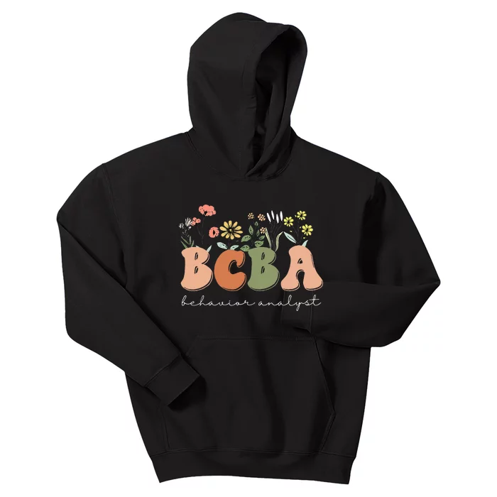 Behavior Analyst BCBA Behavior Therapist ABA Therapist RBT Kids Hoodie