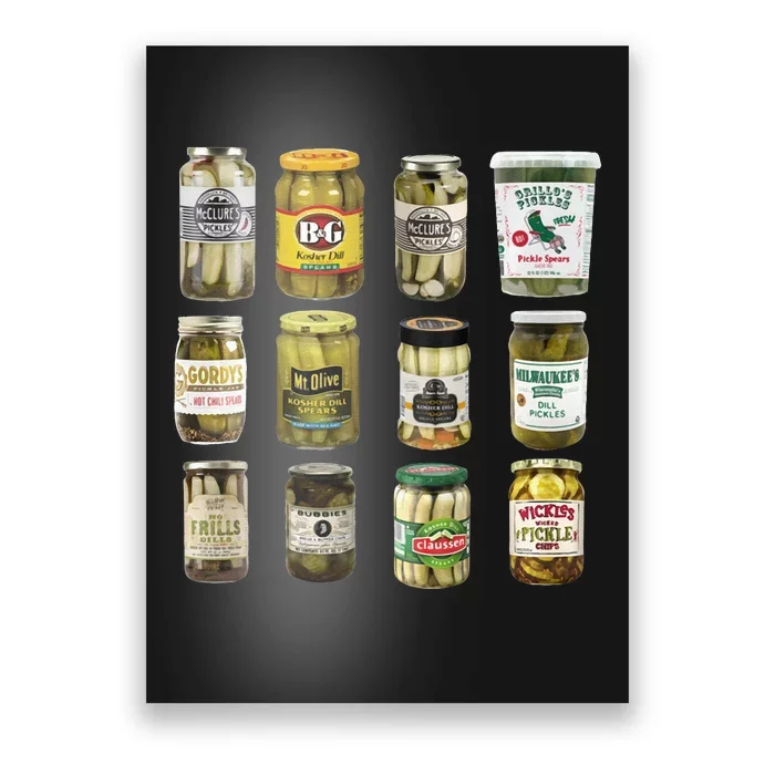 Bad Addiction Boutique Pickle Jars Poster