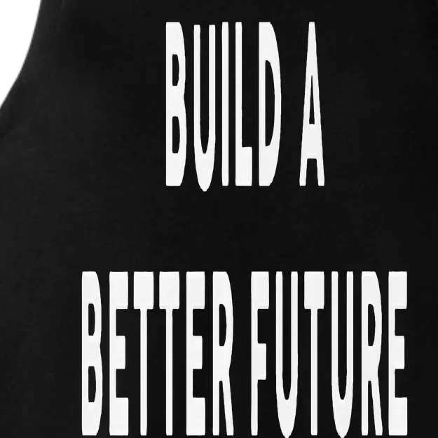 Build A Better Future Kamala Harris 2024 Ladies Tri-Blend Wicking Tank