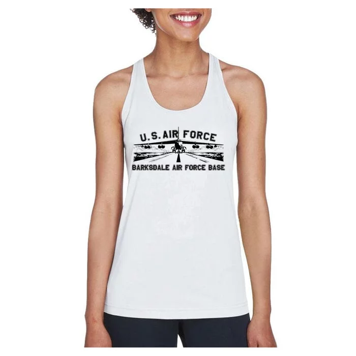 Barksdale Afb Barksdale Base Louisiana Gifts Women's Racerback Tank