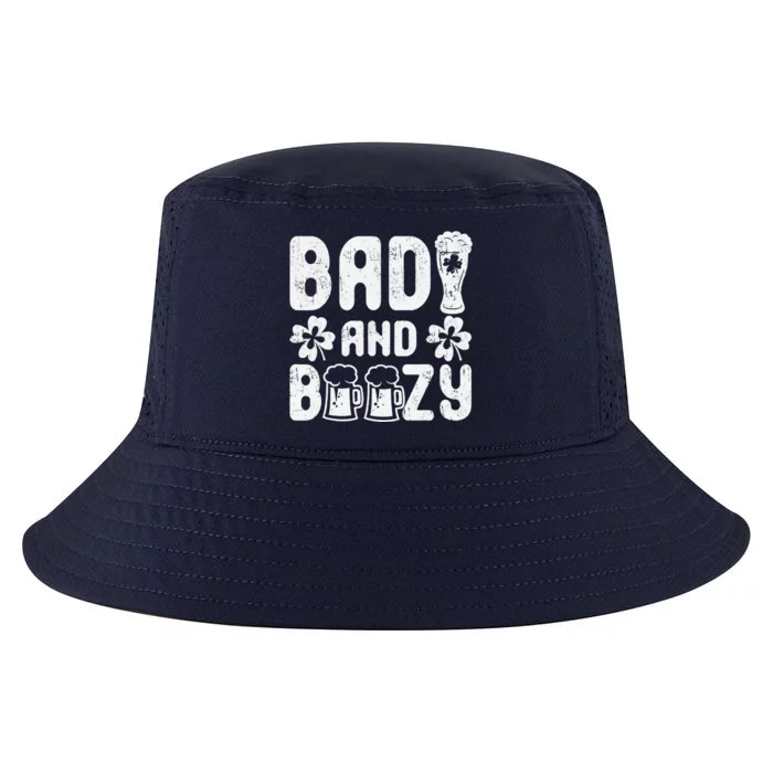 Bad And Boozy Great Saint Patrick's Day Gift Cool Comfort Performance Bucket Hat