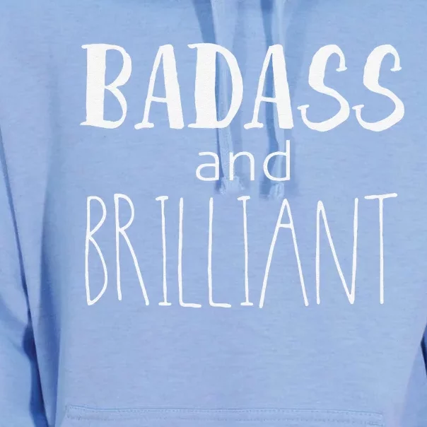 Badass And Brilliant Unisex Surf Hoodie