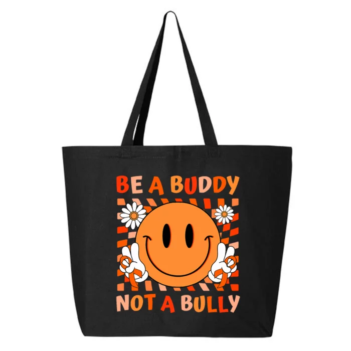 Be A Buddy Not A Bully Unity Day Anti Bullying Orange Face 25L Jumbo Tote