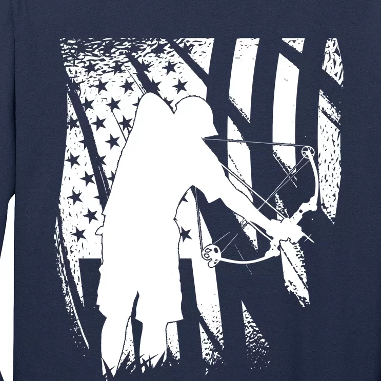 Bowfishing Americana Long Sleeve Shirt