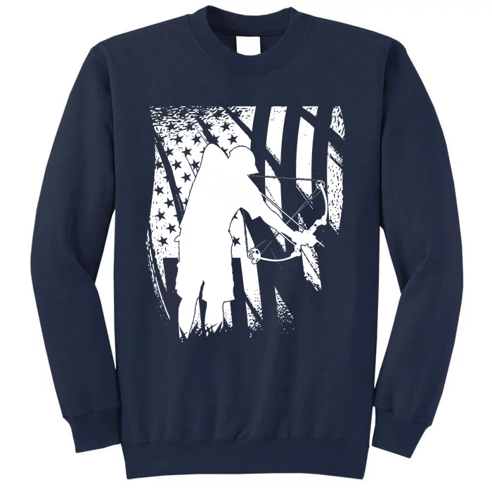 Bowfishing Americana Tall Sweatshirt