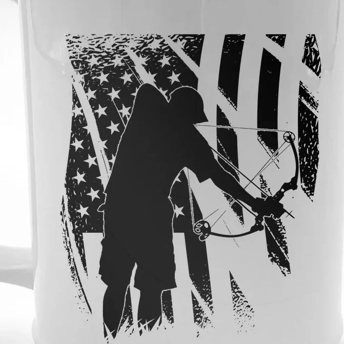 Bowfishing Americana Front & Back Beer Stein