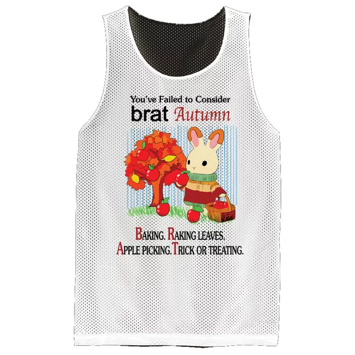 Brat Autumn Mesh Reversible Basketball Jersey Tank