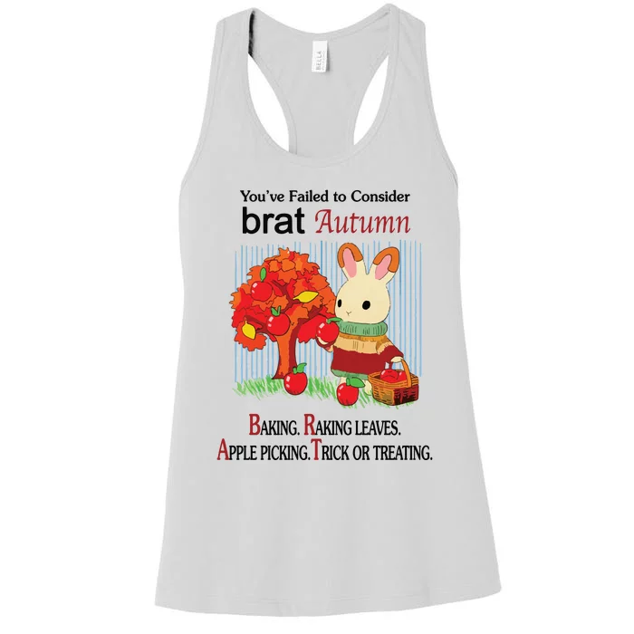 Brat Autumn Women's Racerback Tank