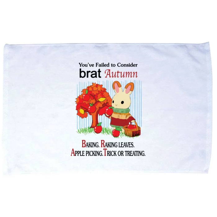 Brat Autumn Microfiber Hand Towel