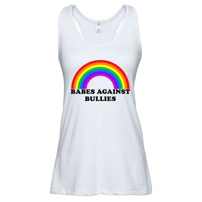 Babes Against Bullies Ladies Essential Flowy Tank