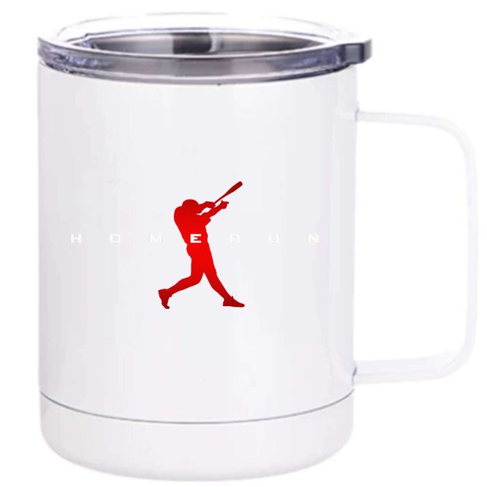 Baseball Apparel Baseball Front & Back 12oz Stainless Steel Tumbler Cup