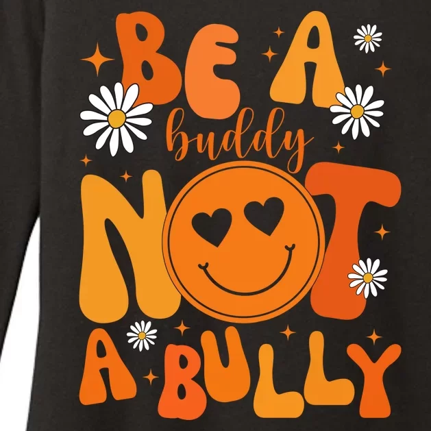 Be A Buddy Not A Bully Unity Day Anti Bullying Womens CVC Long Sleeve Shirt