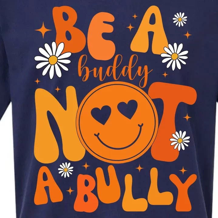 Be A Buddy Not A Bully Unity Day Anti Bullying Sueded Cloud Jersey T-Shirt