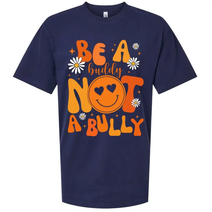 Be A Buddy Not A Bully Unity Day Anti Bullying Sueded Cloud Jersey T-Shirt