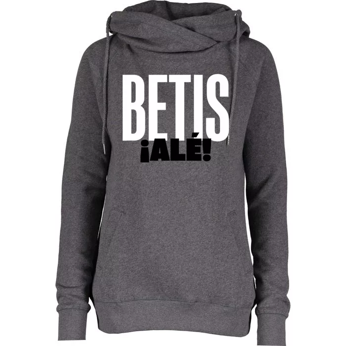 Betis Ale! Womens Funnel Neck Pullover Hood