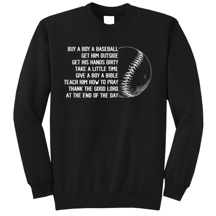 Buy A Baseball Get Him Outside Mother Father Gift Sweatshirt