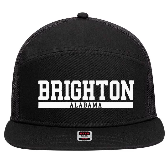 Brighton Alabama 7 Panel Mesh Trucker Snapback Hat