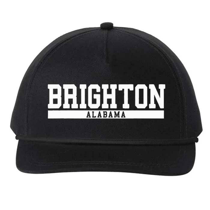 Brighton Alabama Snapback Five-Panel Rope Hat