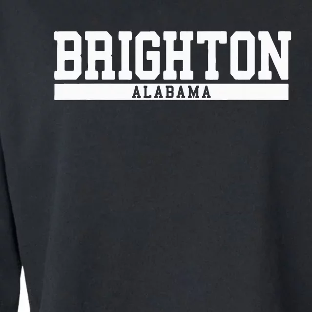 Brighton Alabama Cropped Pullover Crew