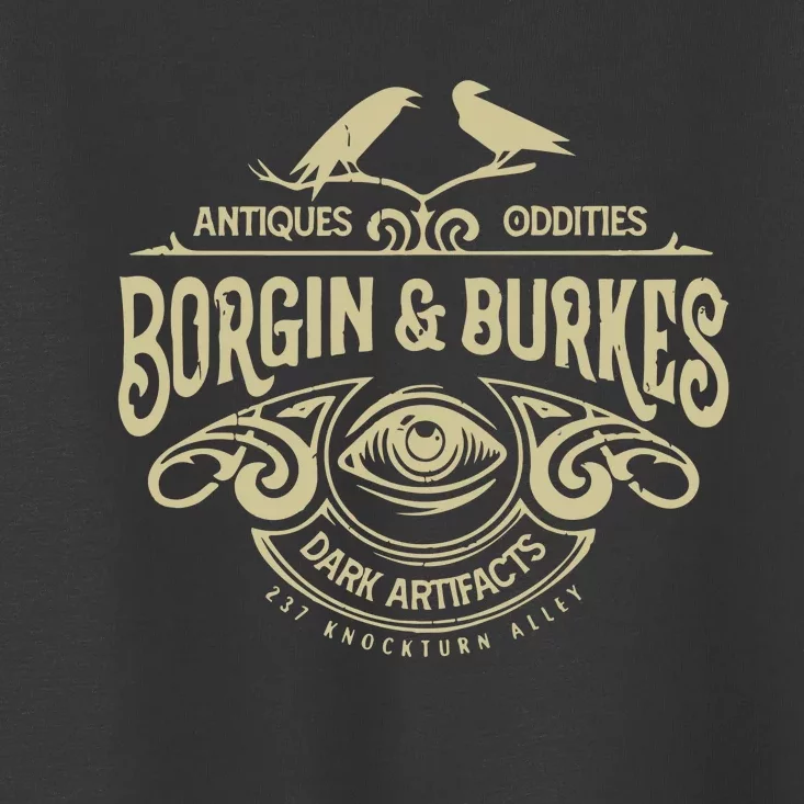 Borgin And Burkes Unusual And Ancient Wizarding Artifacts. Wizard Toddler T-Shirt