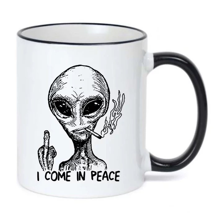 Because Aliens Black Color Changing Mug