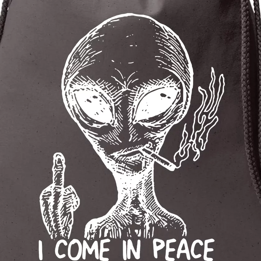 Because Aliens Drawstring Bag