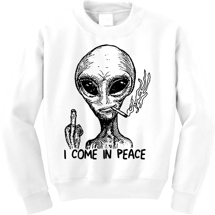 Because Aliens Kids Sweatshirt