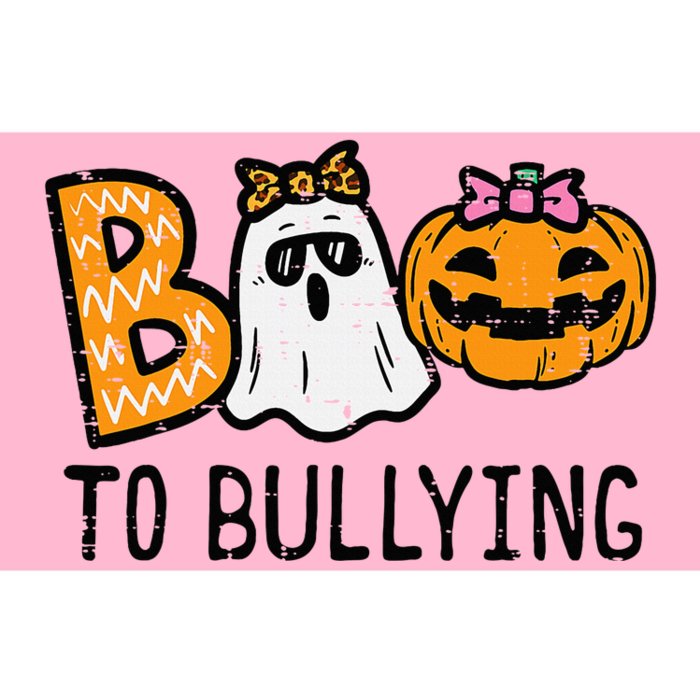 Boo Anti Bullying Funny Halloween Orange Unity Day Bumper Sticker