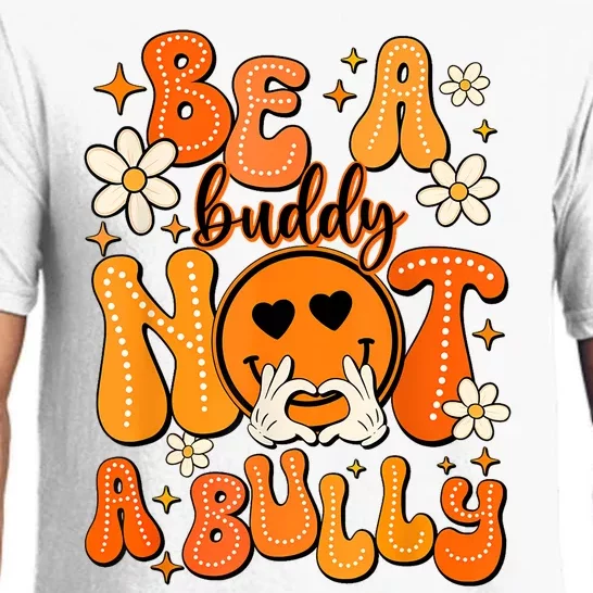 Be A Buddy Not A Bully Orange Anti Bullying Unity Day Pajama Set