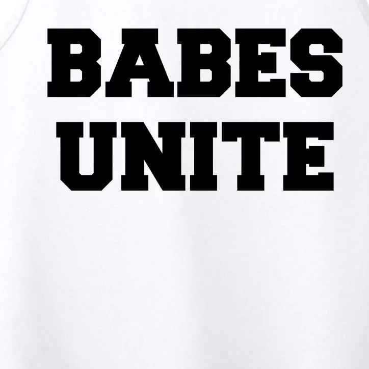 Babes Unite Womens Rights Feminist Performance Tank