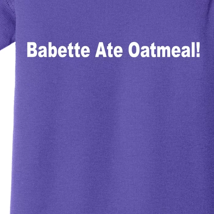 Babette Ate Oatmeal! Baby Bodysuit