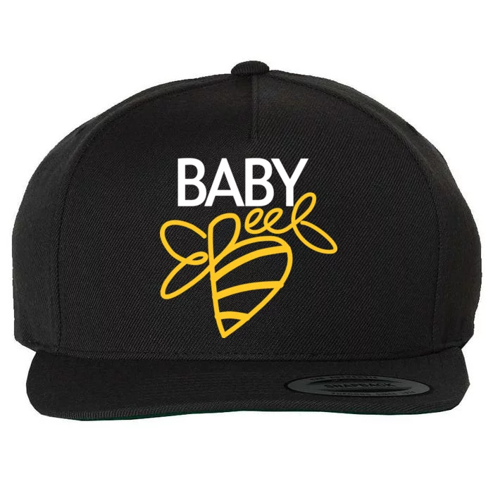 Baby Bee Wool Snapback Cap