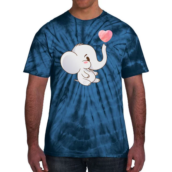 Baby Cute Elephant Tie-Dye T-Shirt