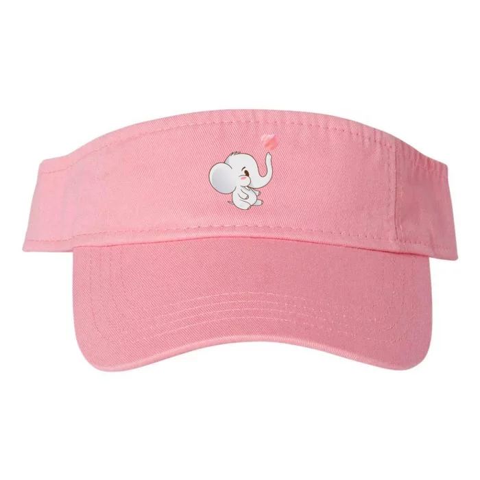 Baby Cute Elephant Valucap Bio-Washed Visor