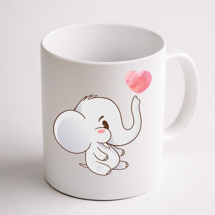 Baby Cute Elephant Front & Back Coffee Mug